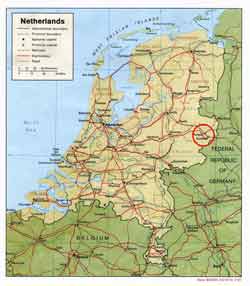Netherlands map