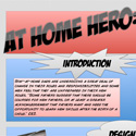 Our proposed service, At Home Hero, aims to build a social support structure, promote the value of domestic work, and provide resources, outreach, and activities.