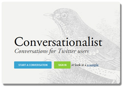 Conversationalist, created by HCDE MS students Mike Bulajewski, Allan Bathurst, and Robert Wlodarczyk, is the winning application of the 2012 Shobe Prize. Conversationalist, created by HCDE MS students Mike Bulajewski, Allan Bathurst, and Robert Wlodarczyk, is the winning application of the 2012 Shobe Prize.