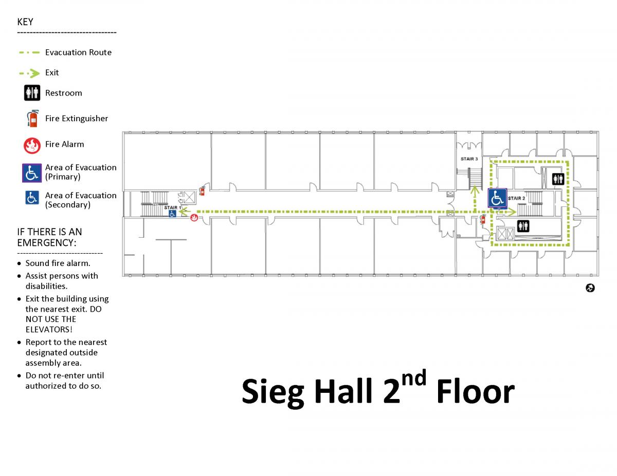 2nd Floor Sieg Building