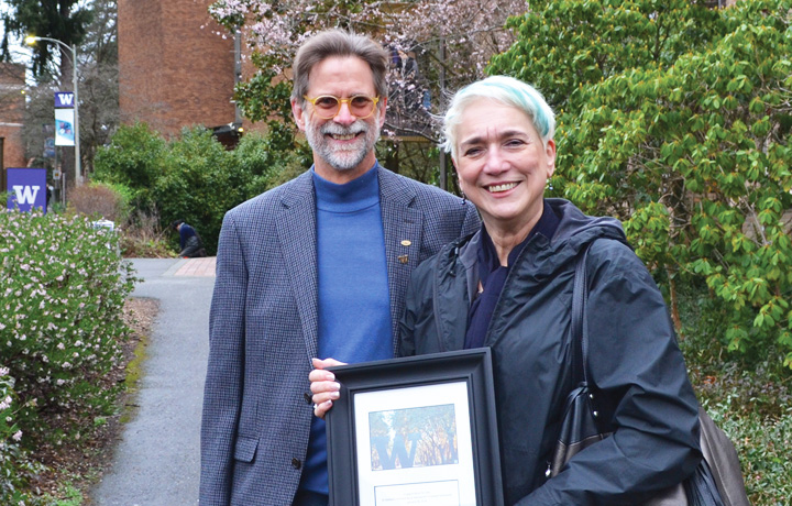 Rod Wentworth and Jill DeMarco