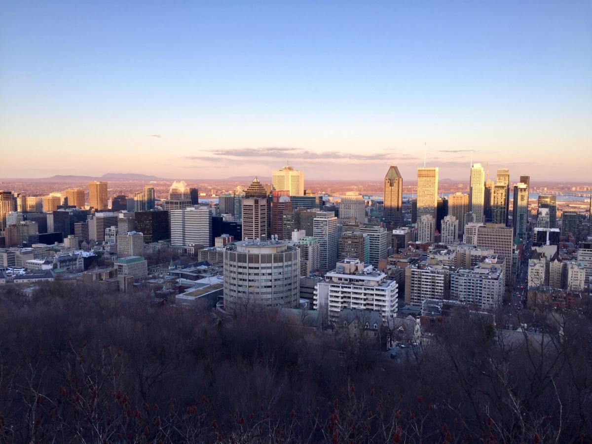 Montreal sunset