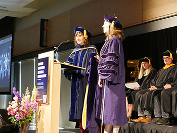 Cynthia Bennett and Daniela Rosner on stage