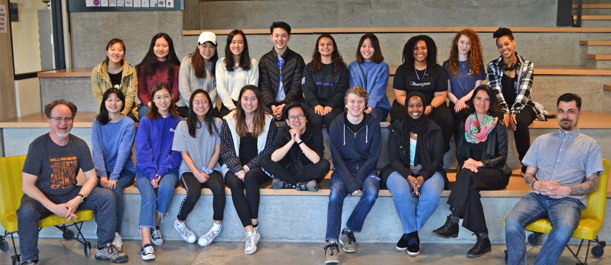 Students and faculty of the Atariwomen DRG together on the last day of class