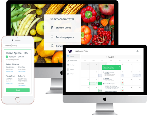 Meal Matchup platform on a phone, desktop, and laptop screen