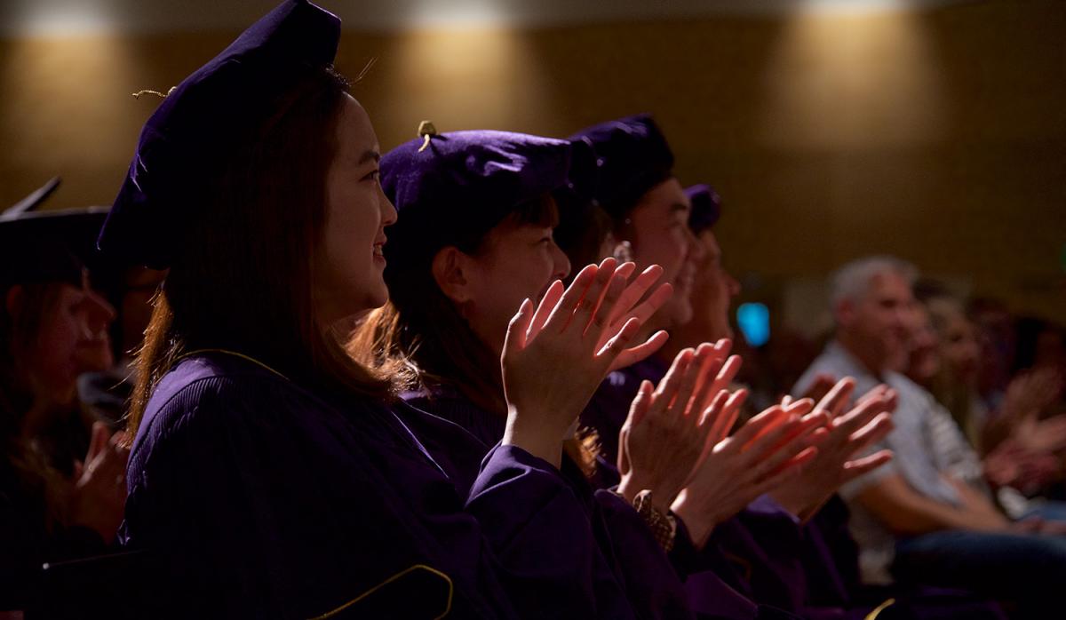 Students at the 2018 graduation