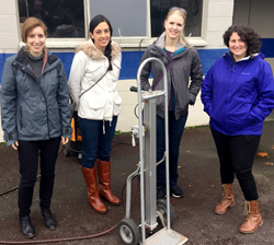 Ariel Duncan, Gina Donlin, Letty Limbach, and Gabby Mehlman