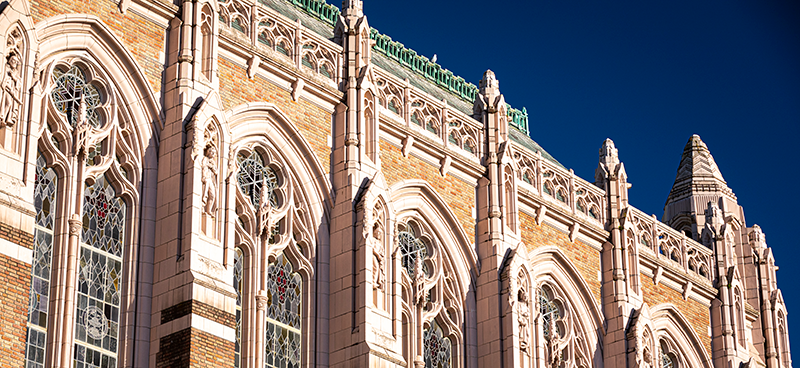Suzallo library on UW campus