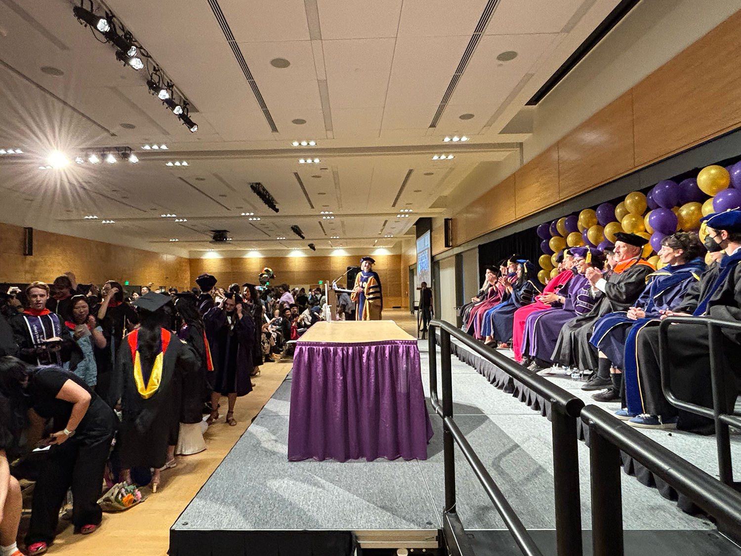 Ceremony concludes