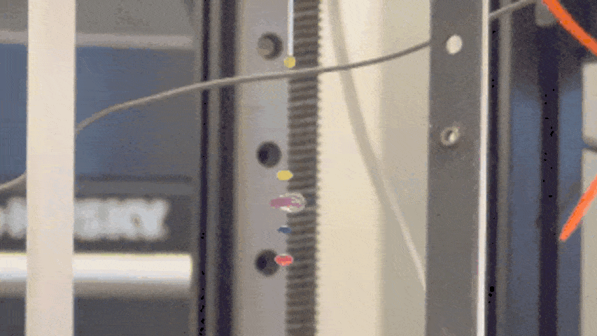Gif shows droplets hanging in mid-air