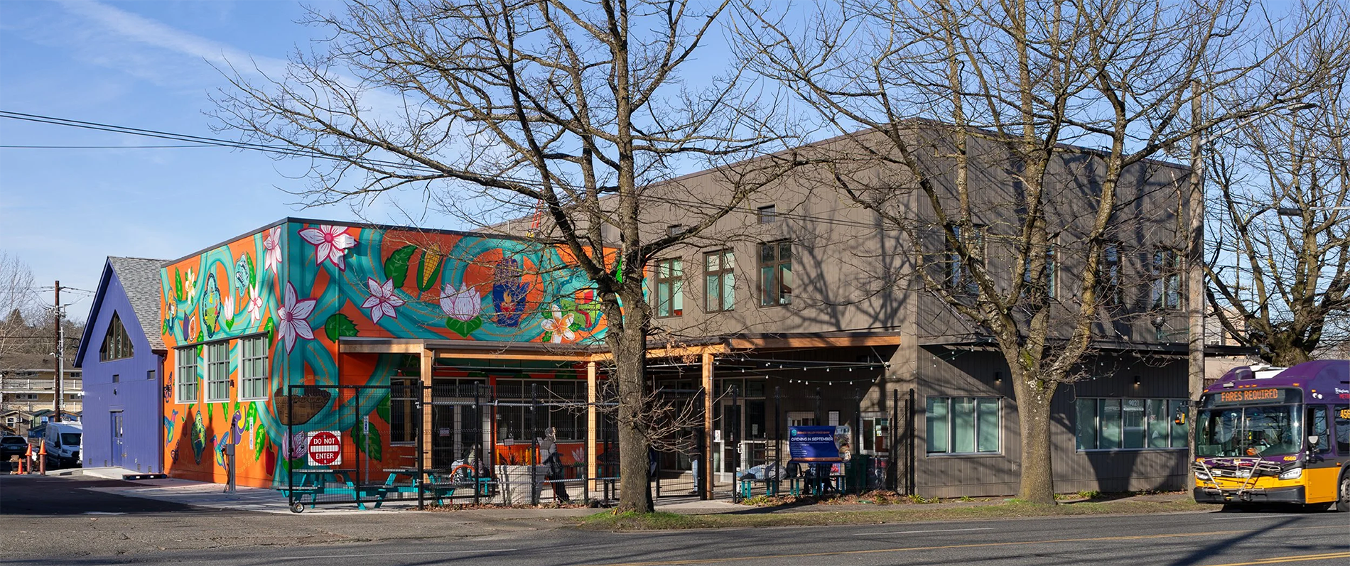 Seattle's Rainier Valley Food Bank from the outside
