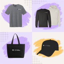 Apparel from the HCDE swag shop