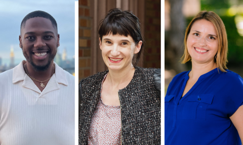 Headshots of Jay Cunningham, Daniela Rosner, Julie Kientz